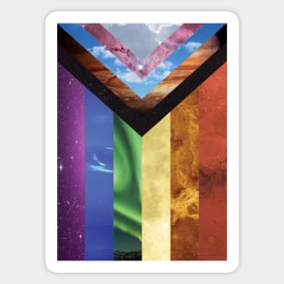 space gays Sticker